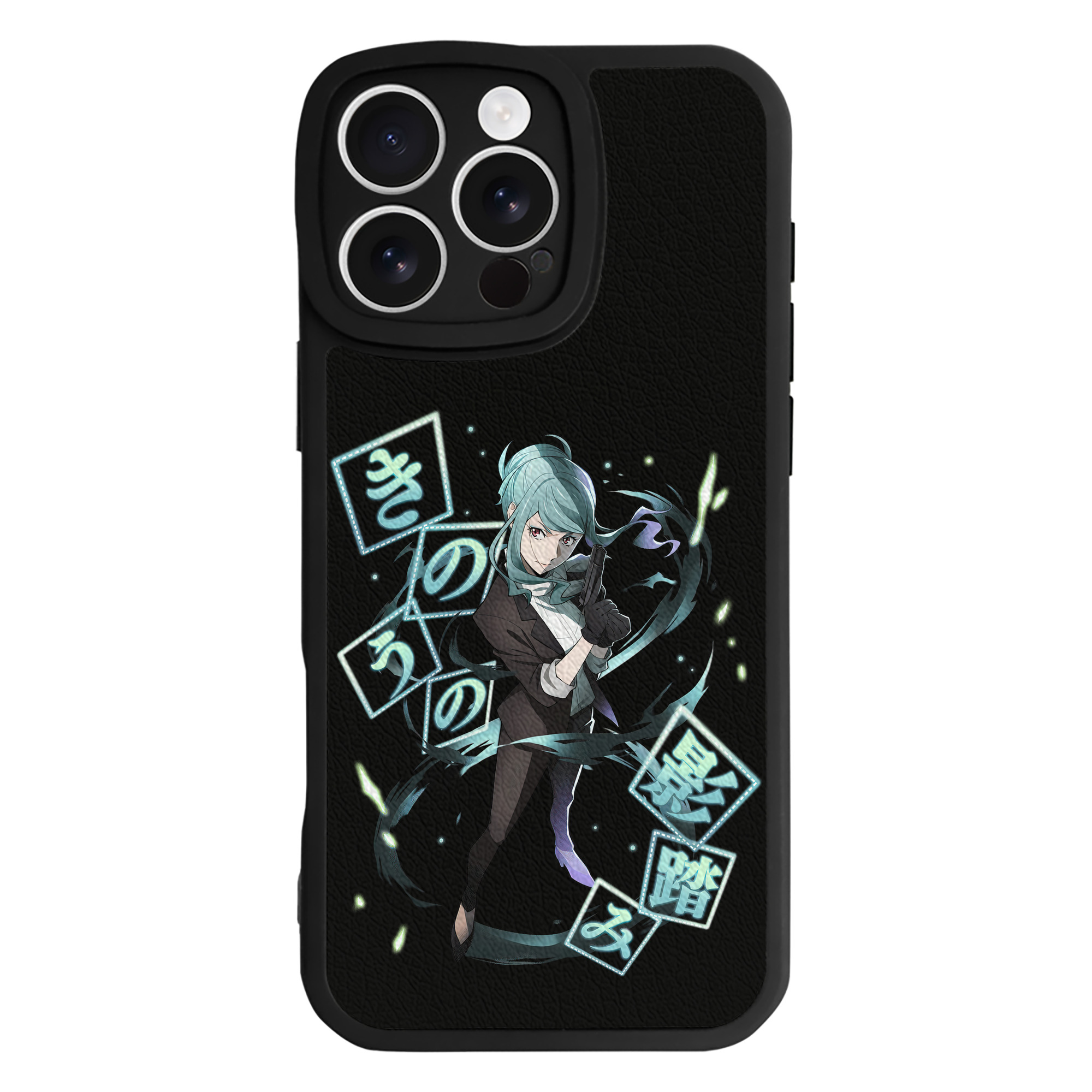 （画像用） 文豪ストレイドッグス Bungo Stray Dogs 【iPhone 16シリーズ対応】シリコンスマホケース（レザー調） 材質：シリコン